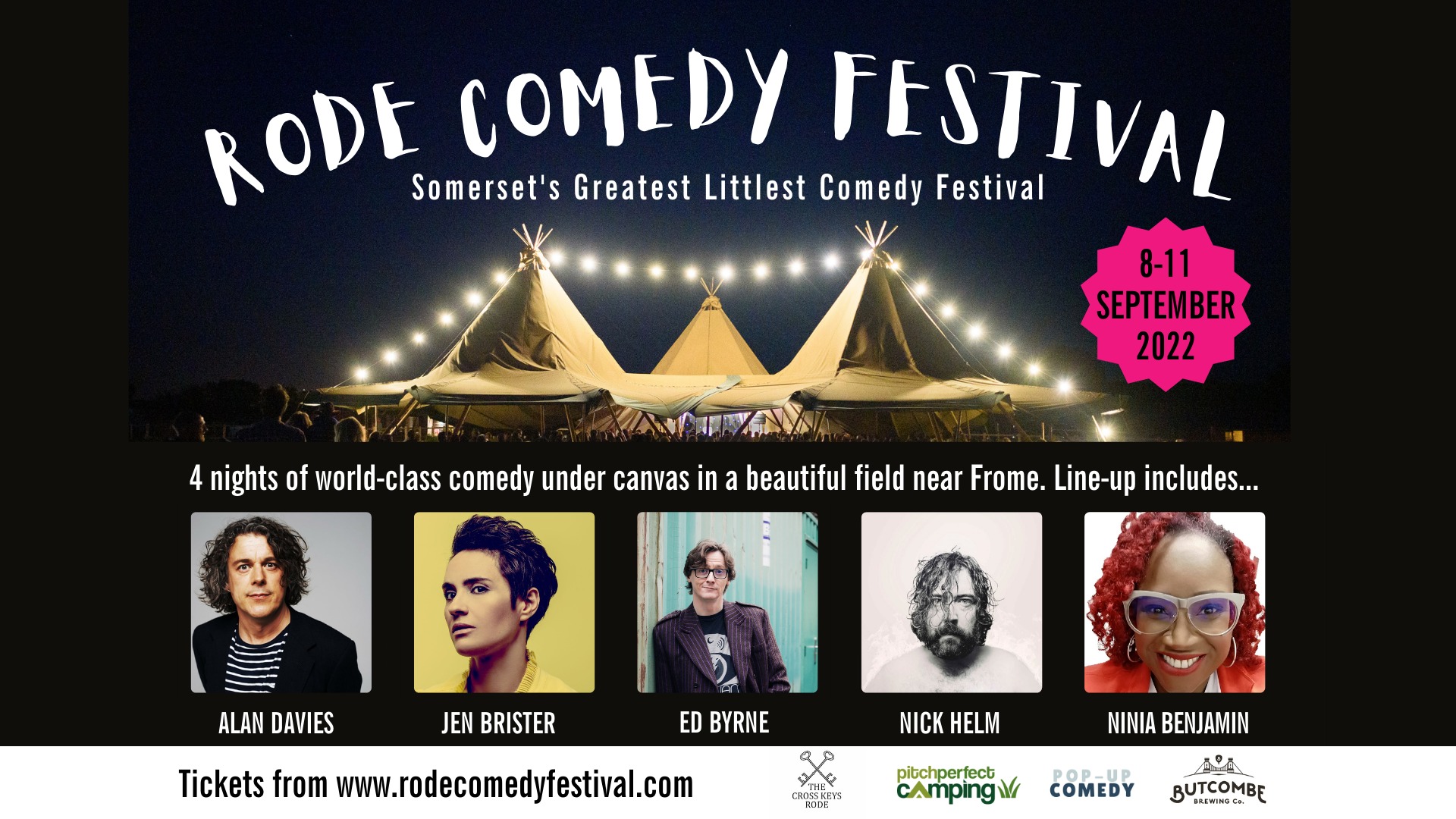 Rode Comedy Festival 2022 Discover Frome