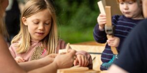 children playing