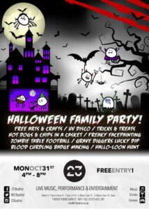 Halloween party poster