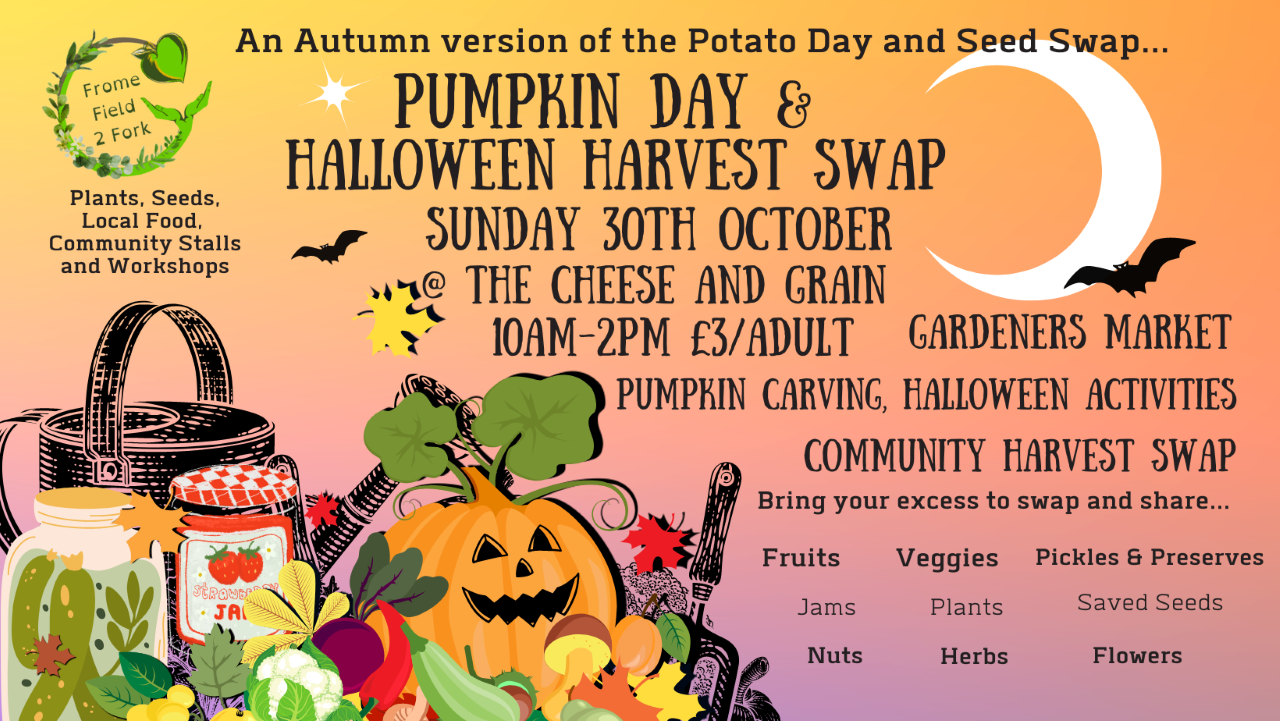 Pumpkin Day and Halloween Harvest Swap Discover Frome