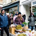 Traders and shoppers at The Frome Independent