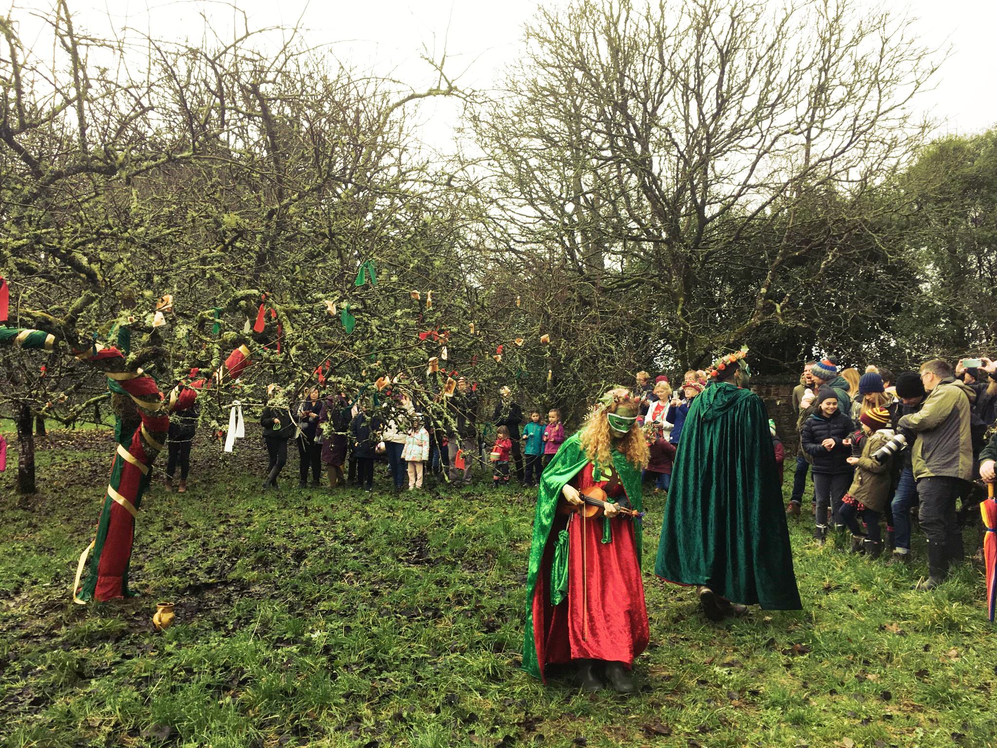 Wassailing returns to Weylands - Discover Frome