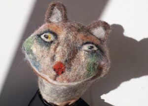 felt hand puppet