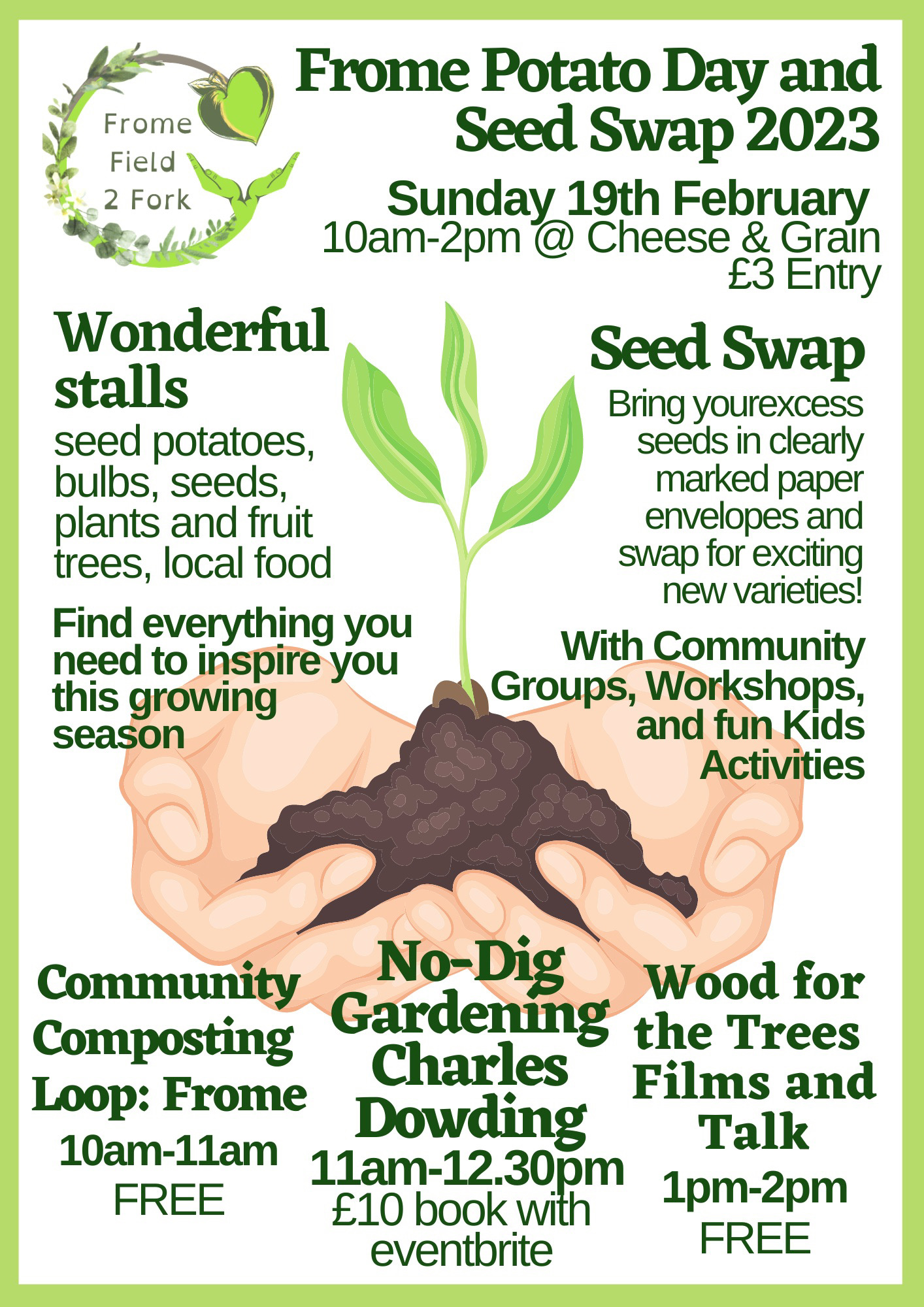 Frome Potato Day and Seed Swap 2023 Discover Frome